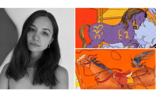 La ilustración chilena en la escena global: María Jesús Contreras crea campaña para Hermès y proyecta el talento creativo nacional