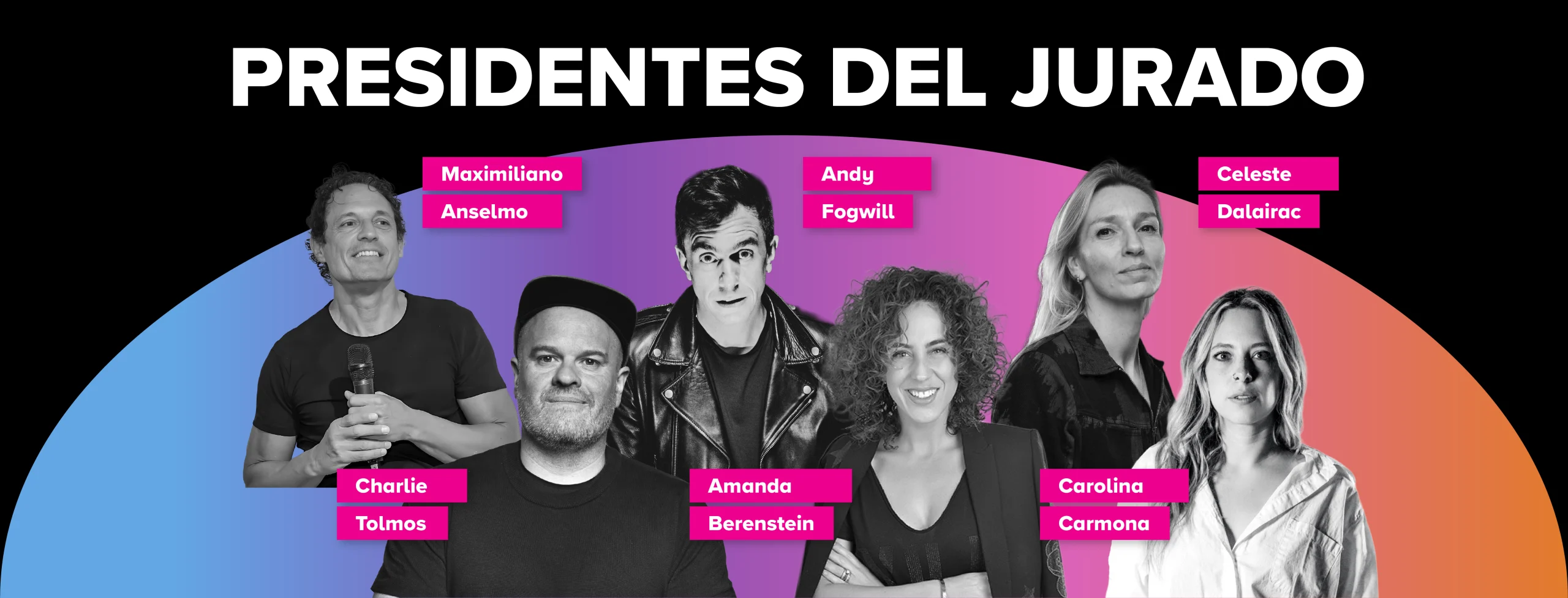 Presidentes del jurado Premios CREA 2026