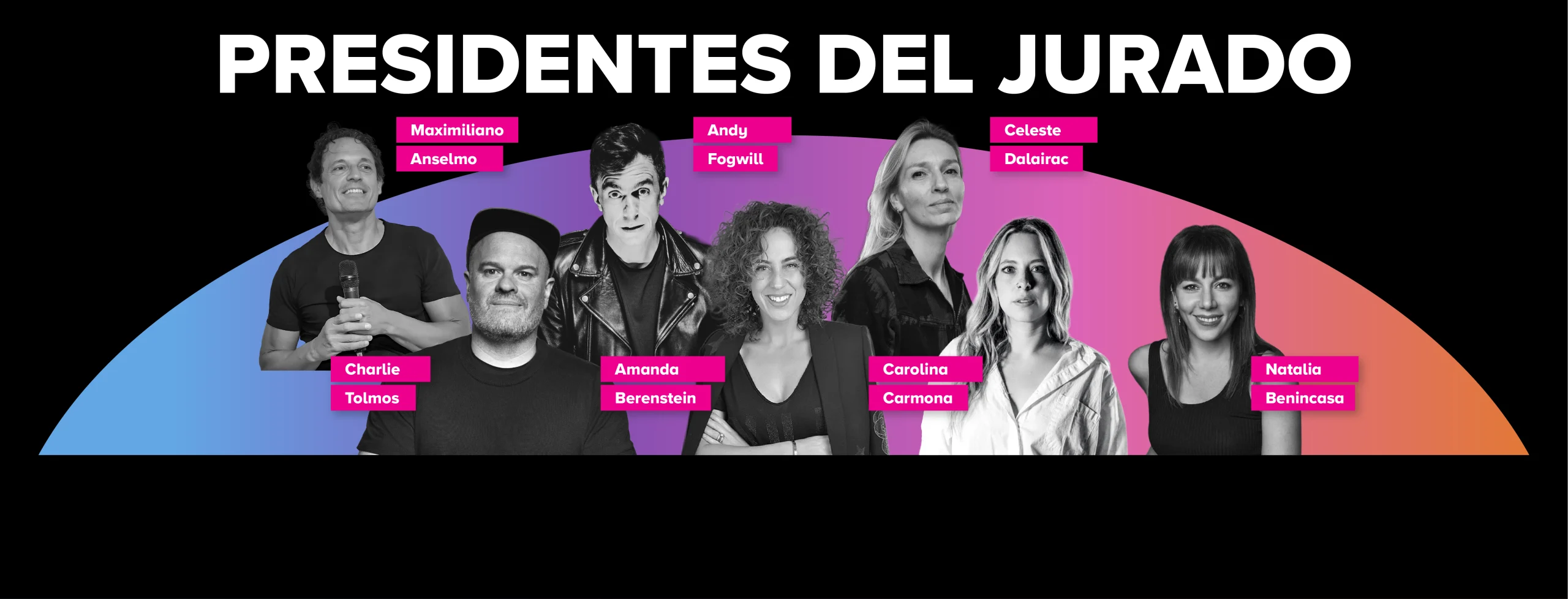 Presidentes del jurado Premios CREA 2026