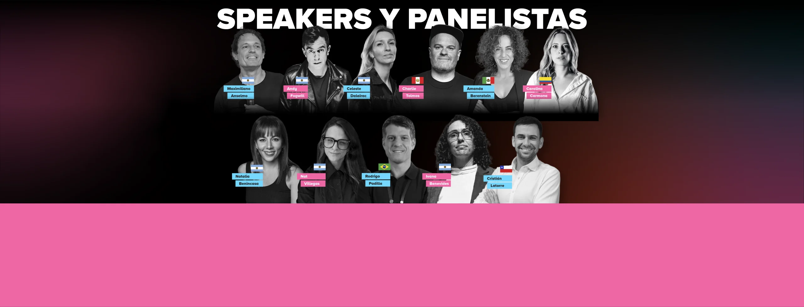 Nuestros speakers y panelistas de Festival CREA 2026
