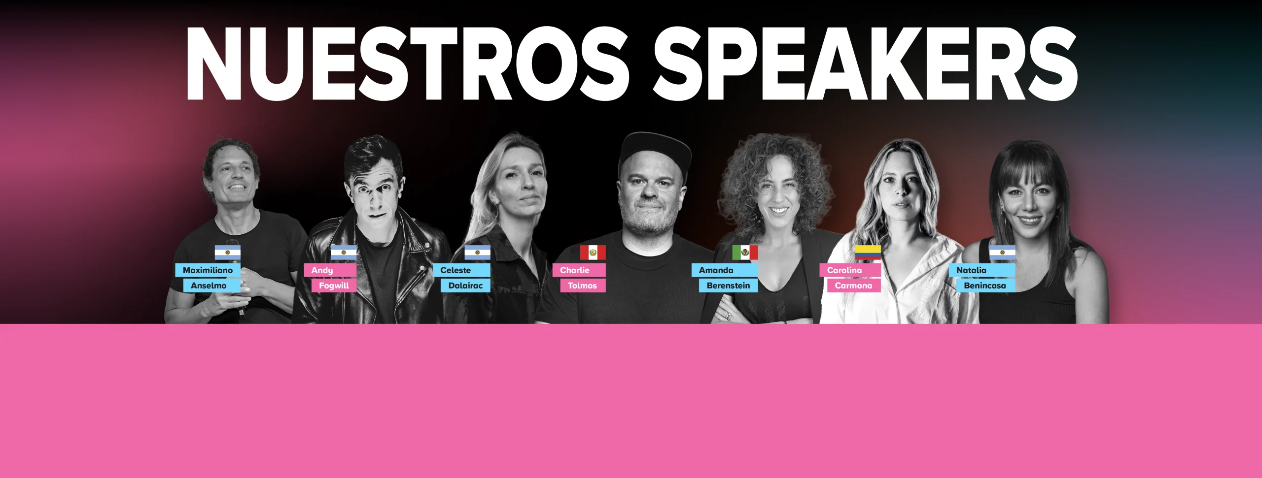Nuestros speakers y panelistas de Festival CREA 2026
